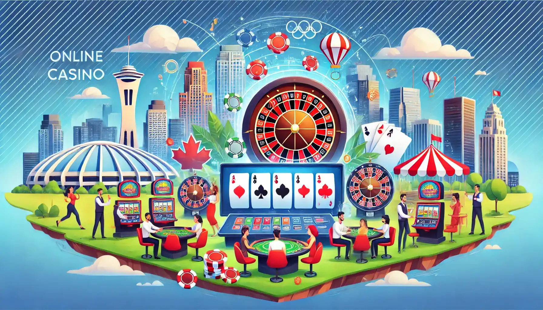 Le top des casinos en ligne à Montréal